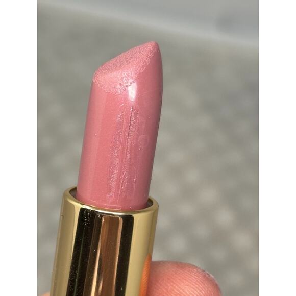 Estee Lauder #182 Pink Berry Pure Color Lipstick Blue Case Full Size - Picture 2 of 3